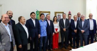 Brandão recebe ministros para acompanhar obras do PAC no MA