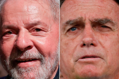 Lula tem 27,4% e Bolsonaro, 20,4%, em pesquisa CNT/MDA