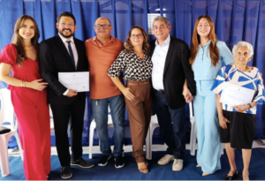 Dr. Rômulo Marques é diplomado em Cajapió