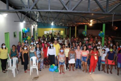 Em Pirapemas, Enfermeira Raphaela participa do “Encontro das Marias”