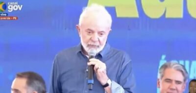 Lula diz em seu discurso que ter votado nele para presidente foi um ato de Fé