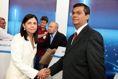 Após acusar Roseana pela miséria extrema do Maranhão, Flávio Dino engana à população e se alia ao grupo Sarney