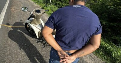 Vargem Grande: PM e empresa de rastreamento recuperam moto roubada em poucos minutos