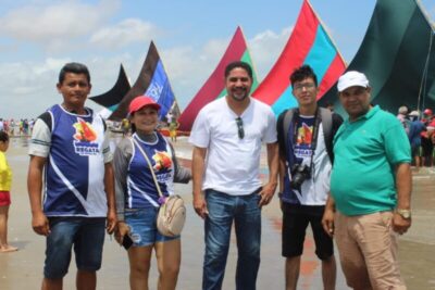 Zé Inácio prestigia regata em Tutóia