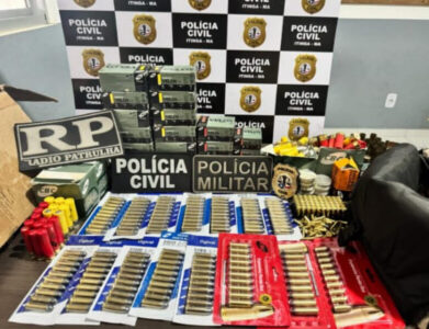 PCMA estoura ponto de venda clandestina de munições e prende dono do estabelecimento em Itinga