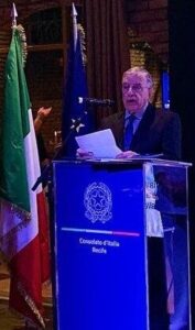 Uma estrela para Mario Cella, na Festa Italiana