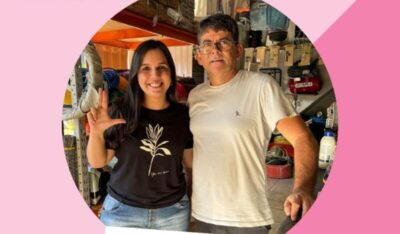 Manel de Amanda defende o nome de Luiza Calvet como pré-candidata à prefeitura de Santa Rita/MA.