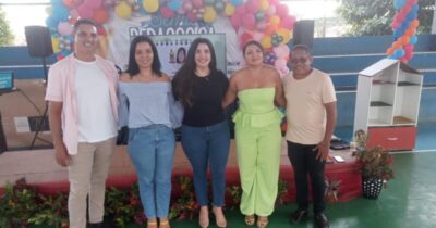 Prefeita Fabiana Mendes  e a  Secretaria de Educação da cidade de Presidente Vargas realizou a semana pedagógica.