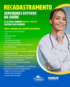 Prefeitura de Turiaçu realiza recadastramento de servidores municipais