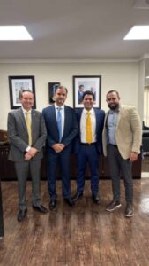 Júlio Filho vai a Brasília em busca de investimentos esportivos para São José de Ribamar