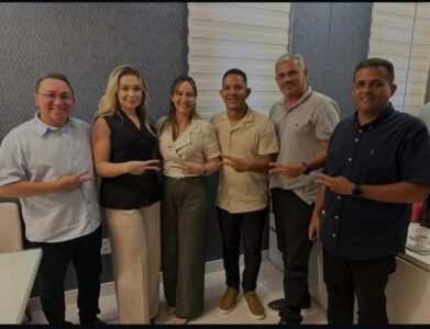 Detinha recebe representantes do PL de Guimarães para fortalecer parcerias em prol do Maranhão