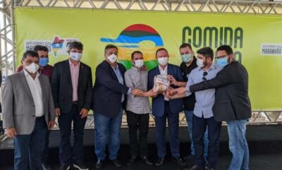 Prefeito Fernando Pessoa participa do lançamento do programa “Comida na Mesa” do Governo do Estado