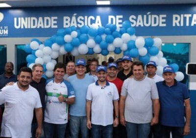 Fernando Pessoa reúne Fufuca, Weverton, Camarão durante entrega de várias obras em Tuntum