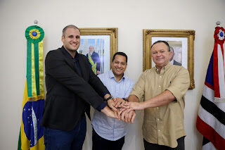 Prefeito Gleydson Resende garante investimentos para Barão de Grajaú após reunião com o governador Carlos Brandão