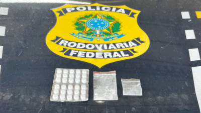 PRF flagra caminhoneiro com anfetaminas e cocaína em rodovia federal no Maranhão