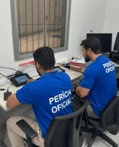 ICRIM de Imperatriz e ICRIM de São Luís realizam exames periciais em celulares utilizados em fraudes bancárias