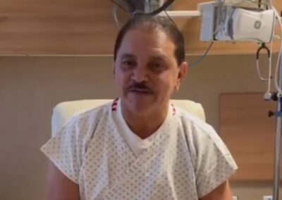 Secretário Rubens Pereira grava primeiro vídeo após deixar a UTI em São Paulo