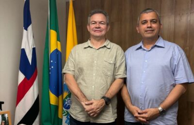 Schnneyder se reúne com o prefeito Rafael Brito e segue articulando para 2026