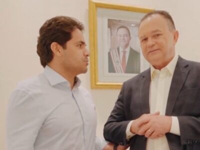 Brandão recebe prefeito Bruno Silva no Palácio dos Leões para tratar de novos investimentos em Coelho Neto