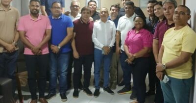 Em visita aos vereadores, secretário Orleans Brandão destaca a importância do Legislativo Timonense