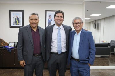 Eudes Barros busca centro esportivo para Raposa em reunião com ministro Fufuca