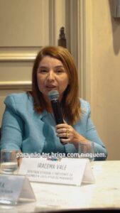 Iracema destaca liderança pacificadora de Brandão na eleição de Roberto Costa para a Famem