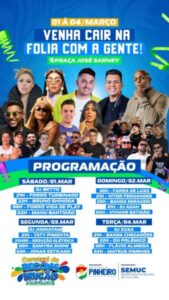 Em Pinheiro, gestão André da RalpNet realizará um dos maiores Carnaval do Estado, com início neste sábado