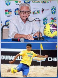 Forças ocultas? Eurico Pacífico e Datinha são excluídos do Beach Soccer da CBF