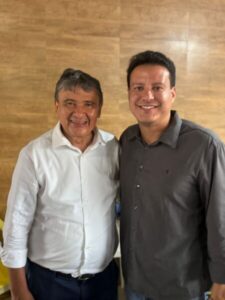 Felipe Camarão se reúne com Wellington Dias após lançamento do programa Maranhão Livre da Fome
