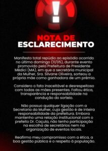 Aluisio repudia sorteio promovido por secretária que premiou a própria mãe no MA