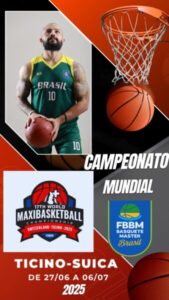 Atleta maranhense busca apoio para disputar Mundial de Basquete Master na Suíça