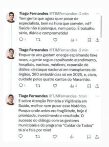 Titular da SES rebate Carlos Lula: ‘Espalhando fake news’