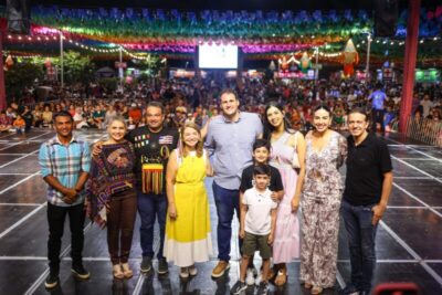 Orleans Brandão prestigia encerramento do Arraial da Assembleia Legislativa