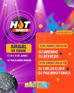 Arraial da Cidade anima a sexta-feira (14) com apresentações de grupos folclóricos e show de Teresa Canto