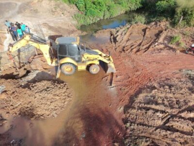 Prefeito Fernando Pessoa dá início à construção da ponte de…