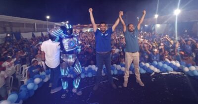 GRANDE CONVENÇÃO PARTIDÁRIA OFICIALIZA CANDIDATURAS DE RICARDO LAGES E TENENTE WELTON EM ITAPECURU-MIRIM/MA