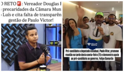 Câmara de São Luís: em entrevista ao W7 Podcast, Douglas Pinto detona falta de transparência da gestão de Paulo Victor