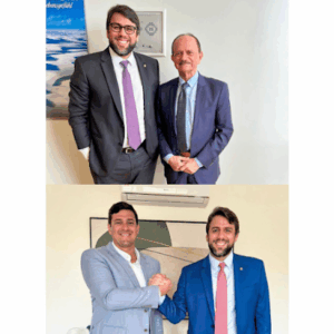Prefeito Dr. Julinho e Natercio Santos fecham com União Brasil e recebe apoio do deputado federal Pedro Lucas para as eleições de 2024
