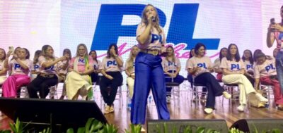 Em evento do PL Mulher no Maranhão, Michelle Bolsonaro e Detinha encorajam a participação feminina na política