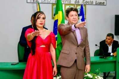 Júnior do Posto é empossado para novo mandato como prefeito de São Domingos do Azeitão