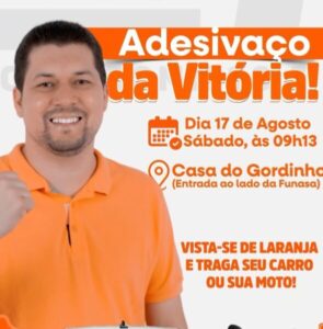 Passagem Franca: Grande adesivaço de Dr. Raul do Gordinho dará ponta pé inicial na campanha política neste sábado (17)