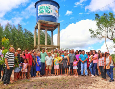 Urbano Santos comemora 93 anos e quem ganha o presente é a população: 2 Sistemas de água no povoado Guaribas e 3 sistemas na rede