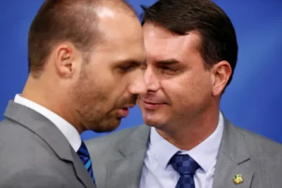 O resultado da pesquisa presidencial que testou Eduardo e Flávio Bolsonaro contra Lula
