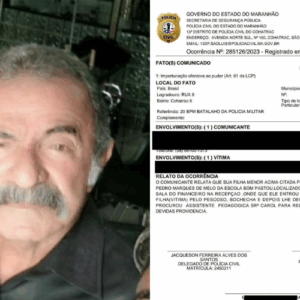 Dono da escola particular O Bom Pastor é acusado de assédio, após “acariciar e beijar na boca de menor” diz B.O.