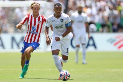 Botafogo perde para o Atlético de Madrid, mas avança às oitavas do Mundial de Clubes