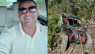 Influenciador morre após capotar UTV no interior do Maranhão