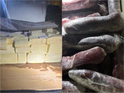 PRF apreende carga de alimentos de origem animal sem refrigeração em Caxias