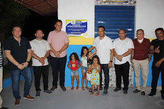 Deputado Júnior Cascaria e prefeito Francisco Pinheiro entregam obras para a população de Poção de Pedras