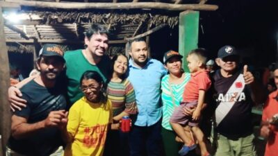 Empresário Júnior do Buriti é Recebido com Entusiasmo na Comunidade Cana Brava, Zona Rural de Paraibano