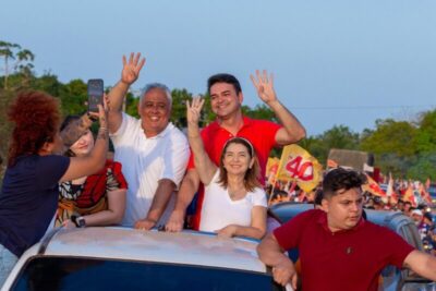 Iracema Vale reforça apoio à candidatura de Saulo em Anajatuba durante ato político